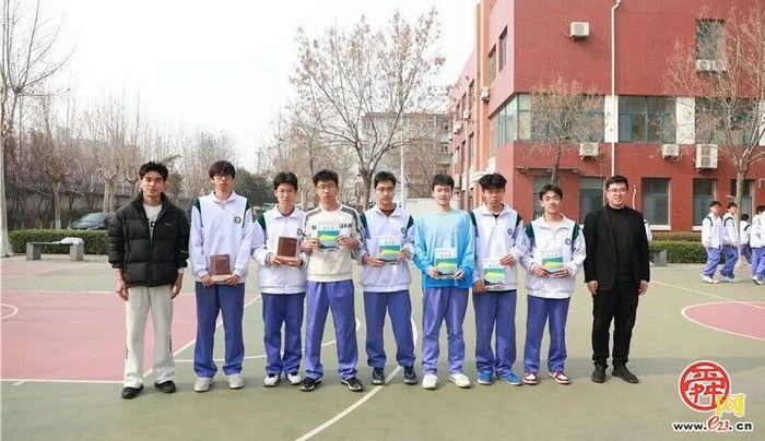 健康第一，投出精彩！济钢高中全福校区举办投篮比赛