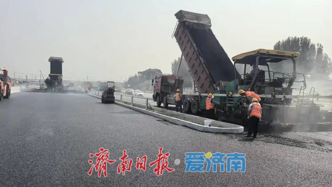 攻坚正酣势如虹！济南工业北路快速路东延项目全速推进