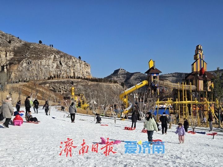 一年四季 泉在济南｜废弃矿坑变身探险乐园