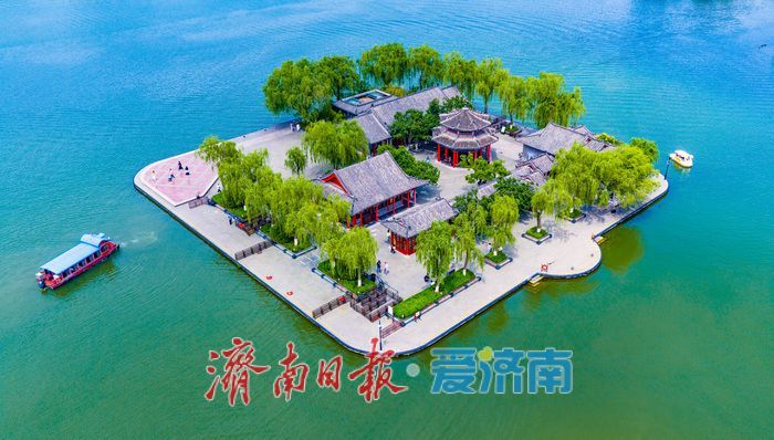 雨霁天晴景致醉人 大明湖解锁泉城初夏绝美风光