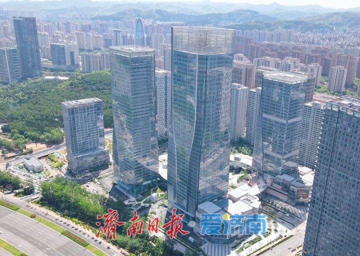 项目强省会｜“空中活力环”串联，济南东部城区再添商务集群新地标