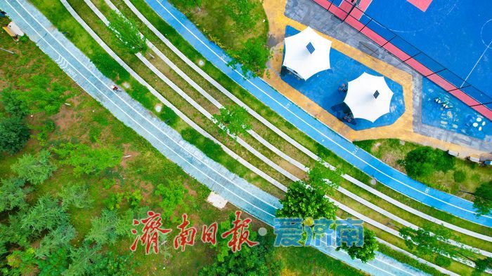 一园容纳全龄欢歌 济南槐荫春风悦动公园打造家门口乐活幸福圈