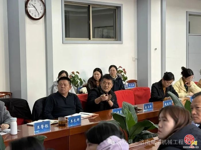 济南智能应用职业中等专业学校来济南电子机械工程学校交流工作