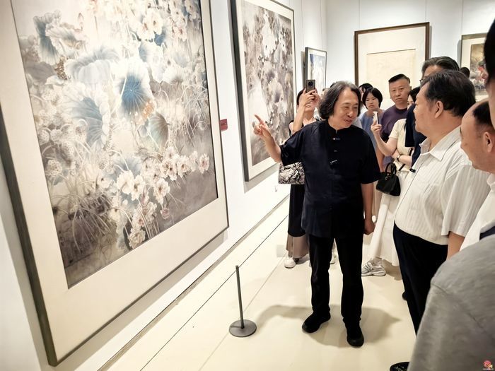 双展映辉：贾广健以工写造境与王辅民的水墨革新在山东美术馆同台对话