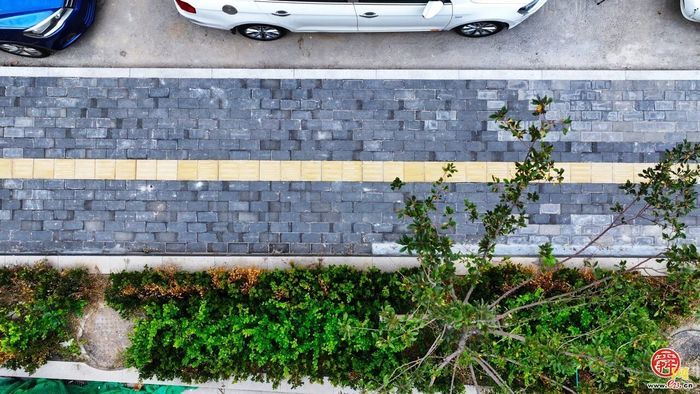 历下区南仓街人行道改造工程完工