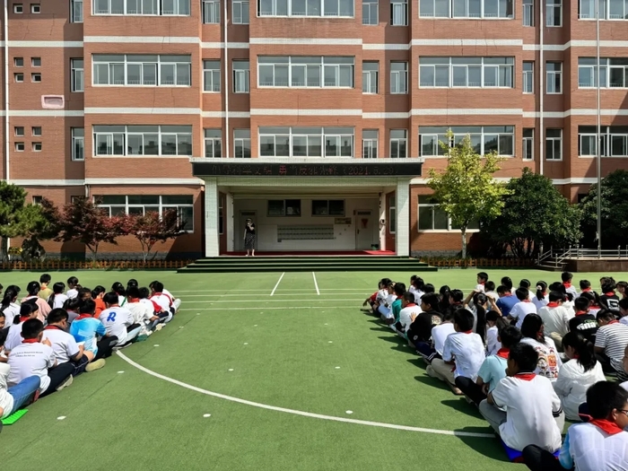 济南市泉城花园小学开展反邪教宣传进校园活动