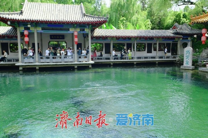 时隔三个月，济南趵突泉水位再次站上“28米”
