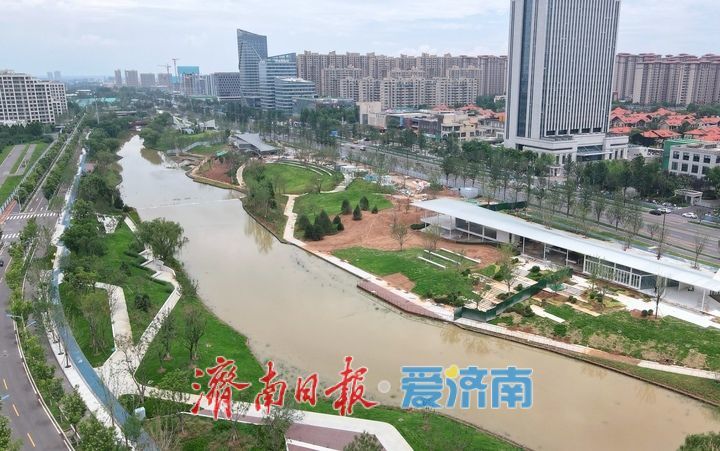 项目强省会｜综合提升换新颜，济南杨家河公园部分区域向市民开放