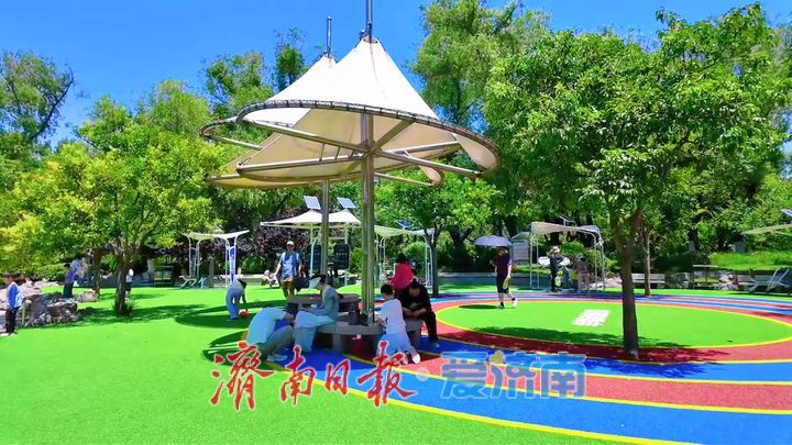 泉城公园：藏在市民家门口的天然免费运动场