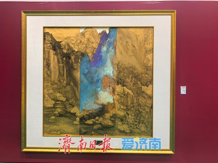 “青蓝相继——曹俊携博士生回母校作品联展（济南站）”在山东科技大学济南校区启幕