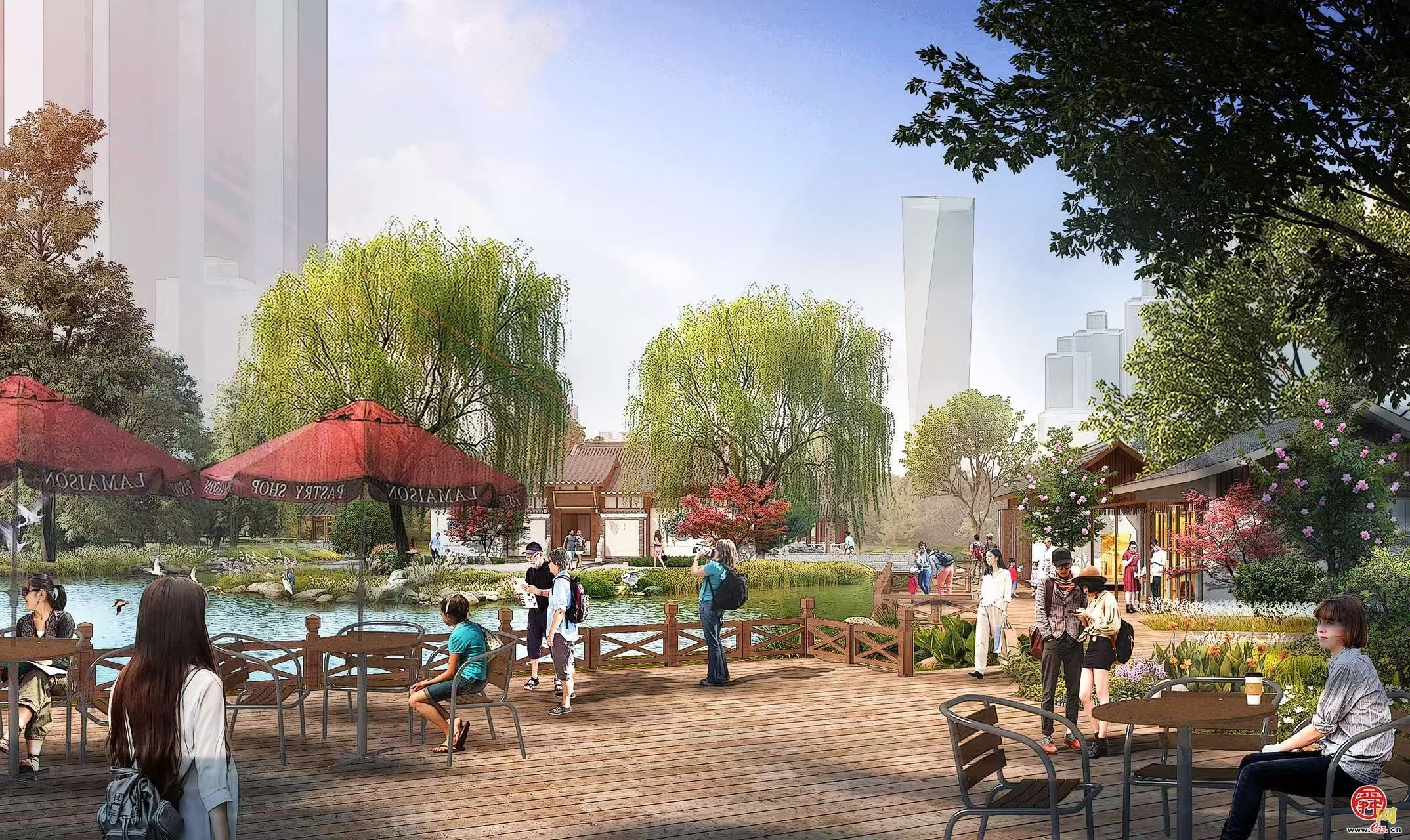 绿带穿城、活力涌动 济南全面推进北园大街-小清河连通工程河道及两岸建设