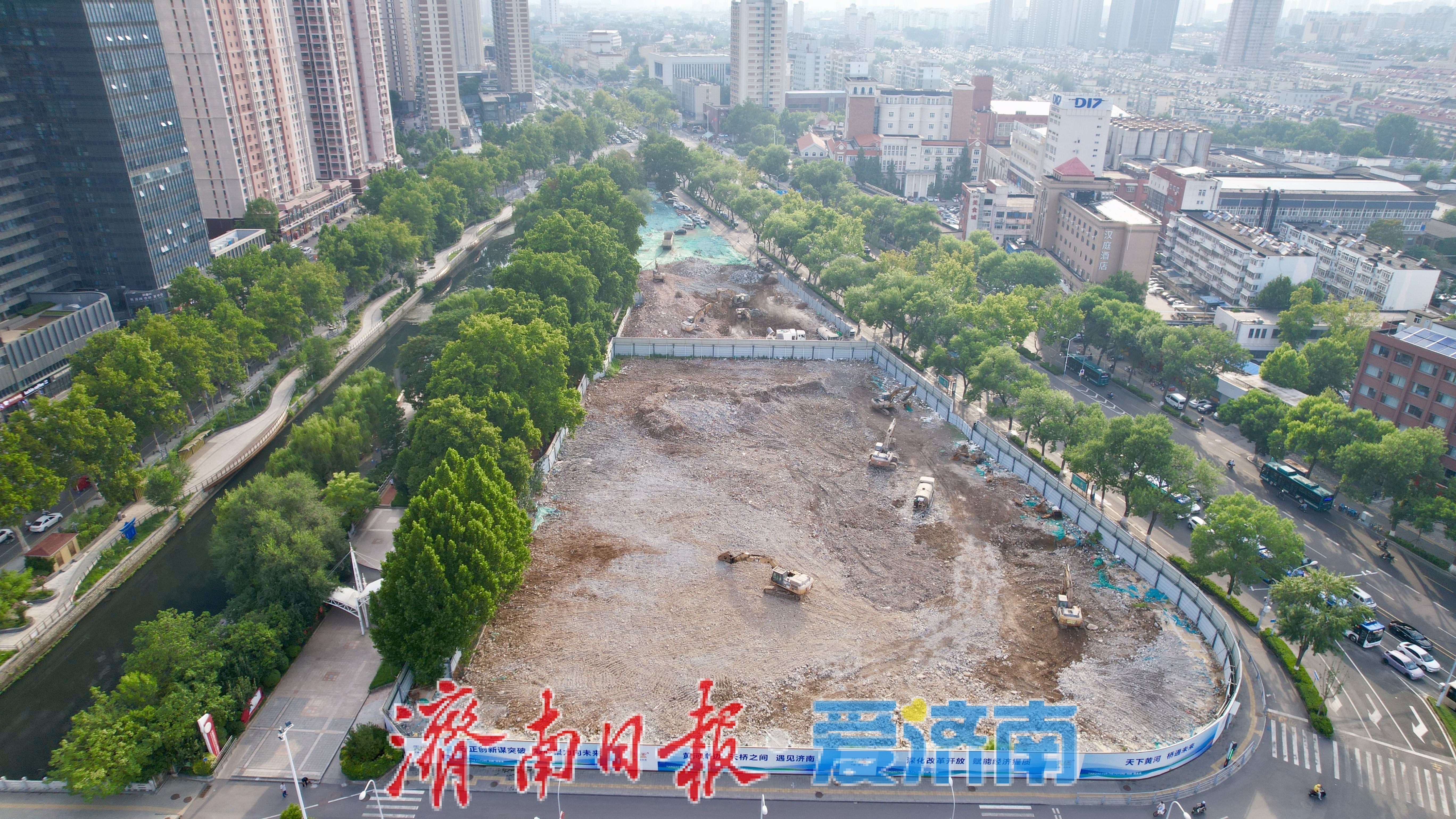 项目强省会｜济南成丰桥片区更新攻坚再获突破，原天桥区体育馆拆除工程基本完工