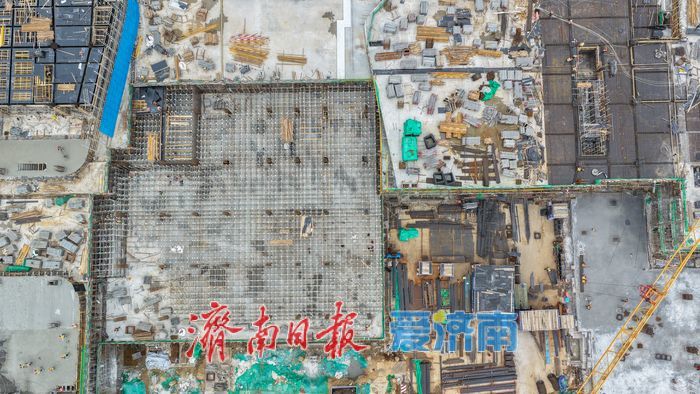 项目强省会｜中央公园北地块项目主体施工全面展开