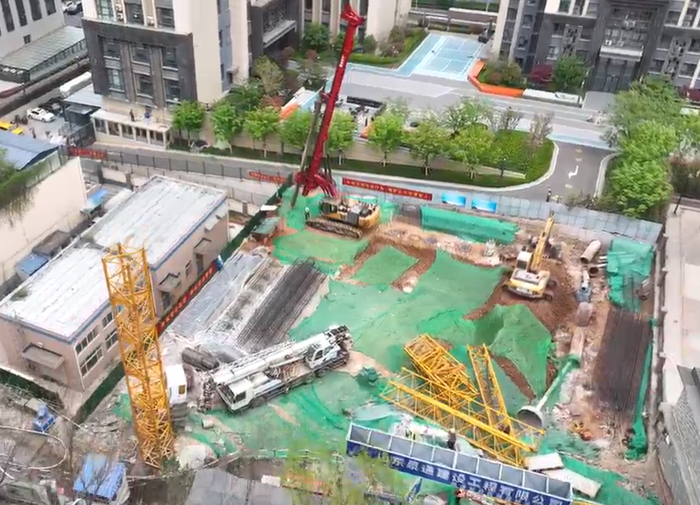 项目强省会｜完善供热配套 奥体东片区隔压站开工建设