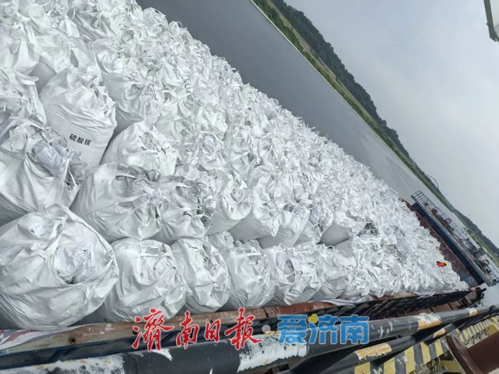小清河迎“新客”！首单大宗化肥原料“通江达海”