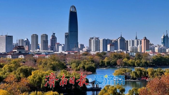 一年四季 泉在济南丨天际线上的对话！冬日美景 古今同框