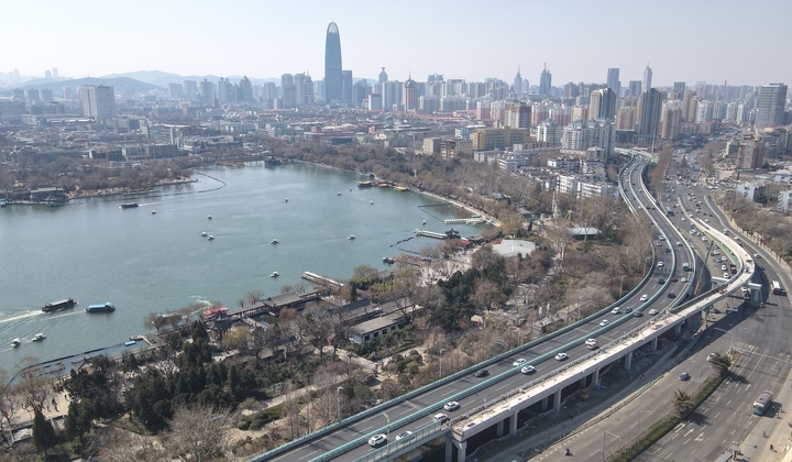 计划4月完工投用，济南顺河高架路经一路新建匝道建设稳步推进