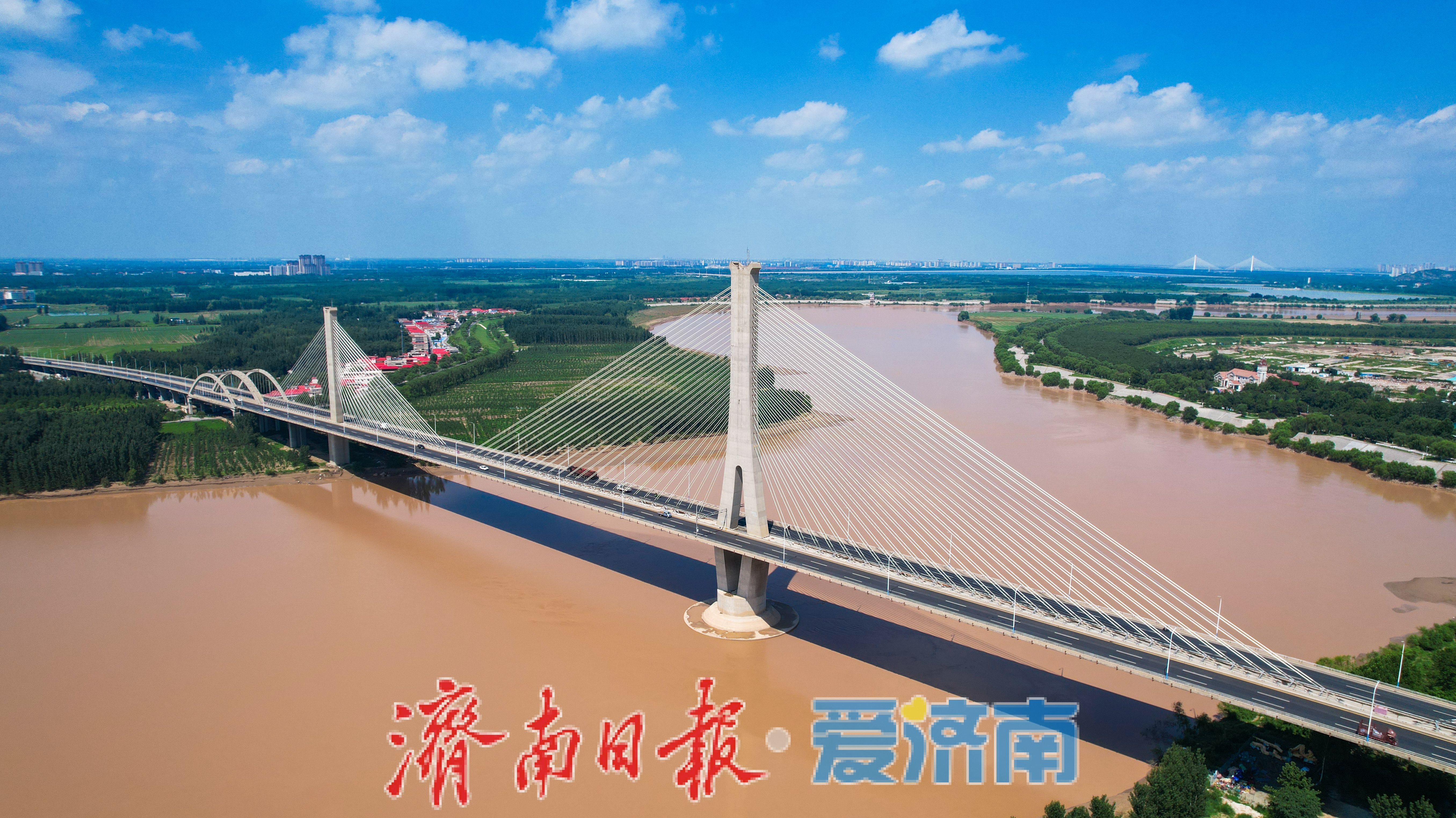 一年四季 泉在济南丨济南黄河美景如画，生态廊道尽显泉城魅力