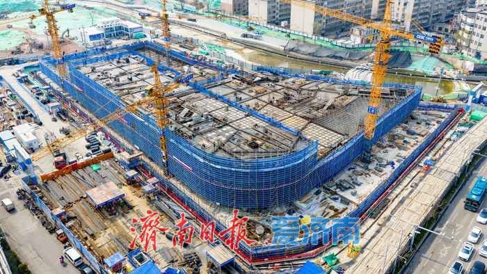 洪楼TOD城市更新项目加速推进 济南首座京东MALL年内焕新亮相