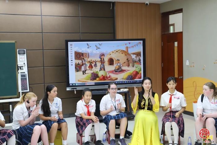山海和鸣，燕启新程——新西兰布林斯学校教育代表团走进燕山小学