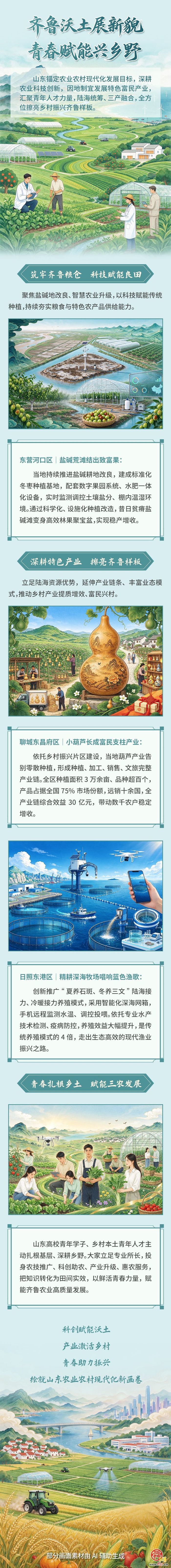 齐鲁沃土展新貌 青春赋能兴乡野