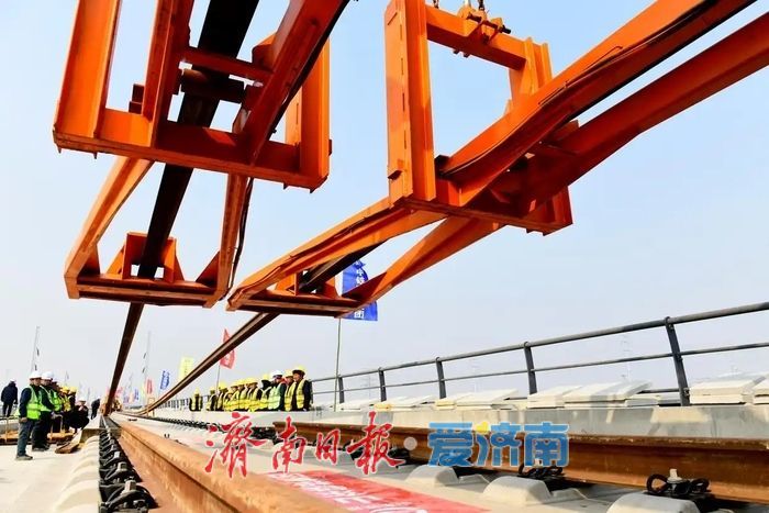 铁路建设“春潮涌” 济南“米”字型高铁枢纽加速成形