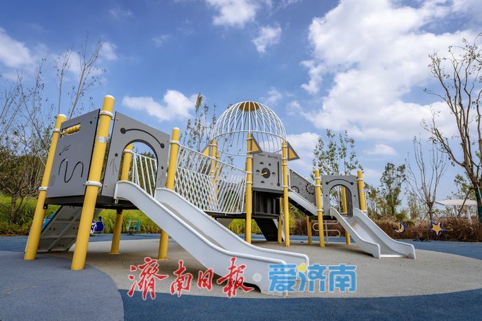 生态与童趣交融！济南丁太鲁新徐片区绿带公园打造休闲新去处 