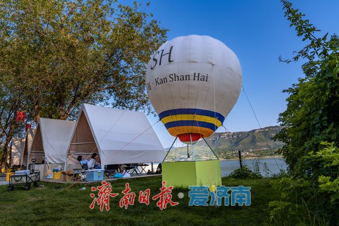 帐篷扎进山水间！济南周边露营经济“百花齐放”激活绿色动能