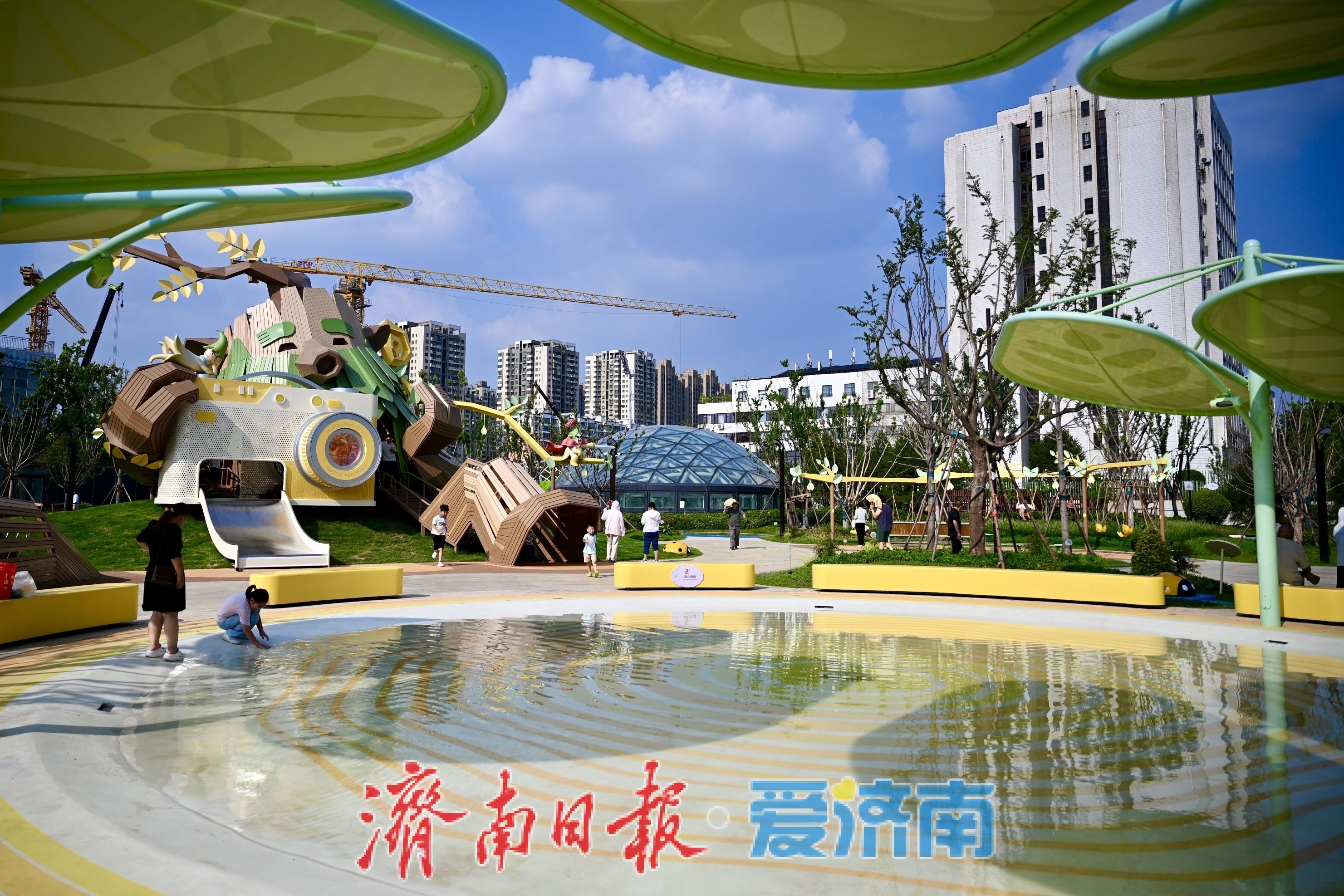 槐苑文化体育公园22日开园 市民抢先“探园”