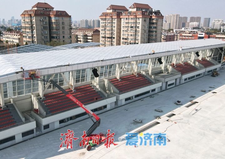 槐荫体育场地块升级换代，高标准全民健身中心加速推进