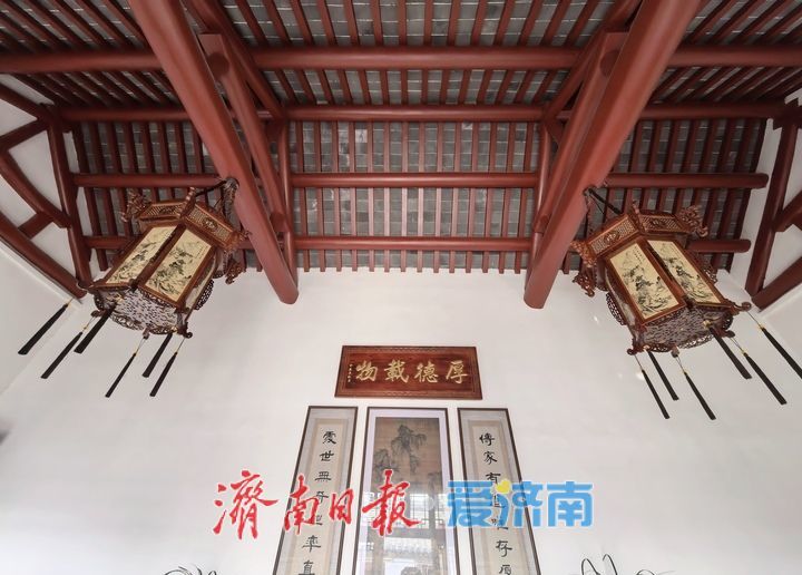 济南明末清初古院落修缮一新，数百年泉水依旧潺潺流淌