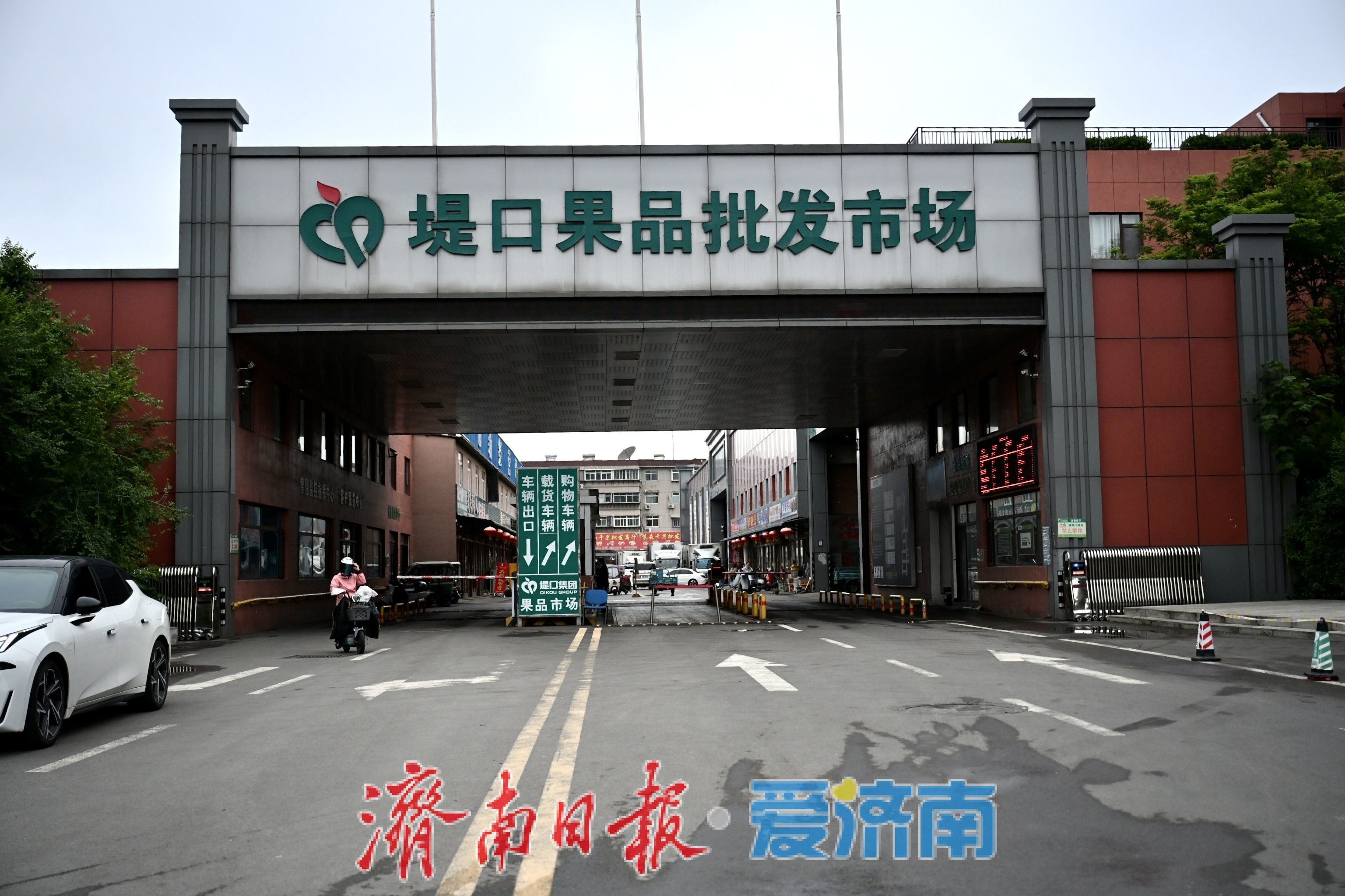 堤口果品批发市场迎樱桃购销热潮 南山樱桃成焦点