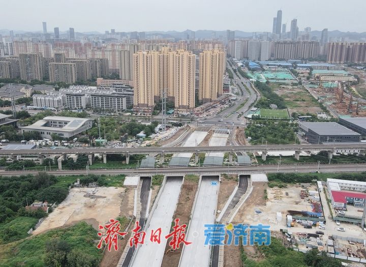 进入冲刺阶段，济南奥体西路北延即将“焕新登场”