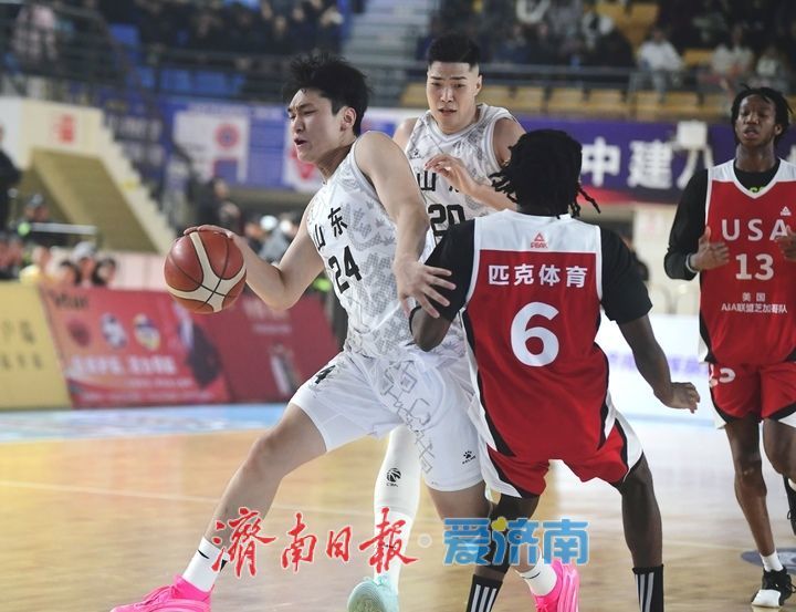 巩晓彬“重出江湖”，率山东U22全运男篮热身大胜芝加哥怒火队