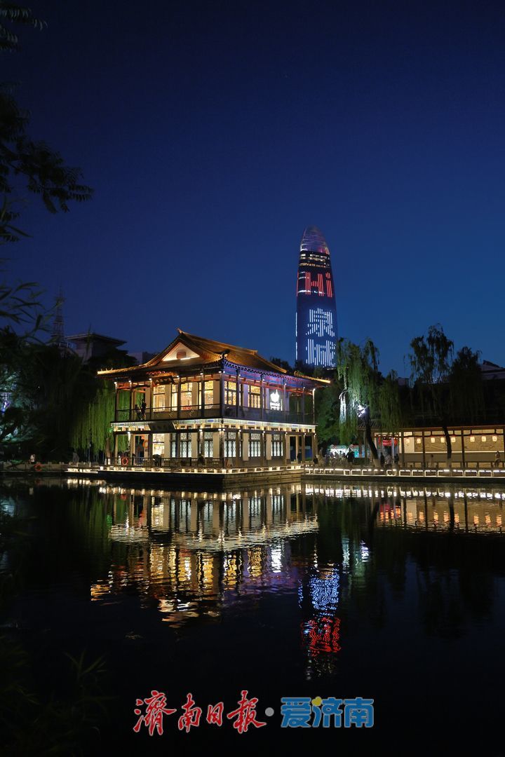 五龙潭夜游升温 泉水夜景引客来