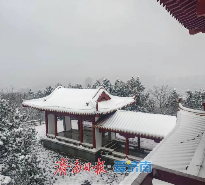 雪漫济南府 九景入画来