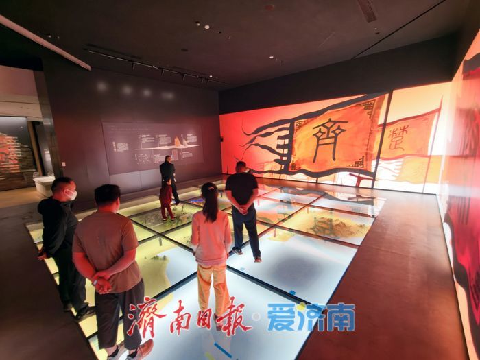 齐长城文化博物馆试运行首日人气高涨