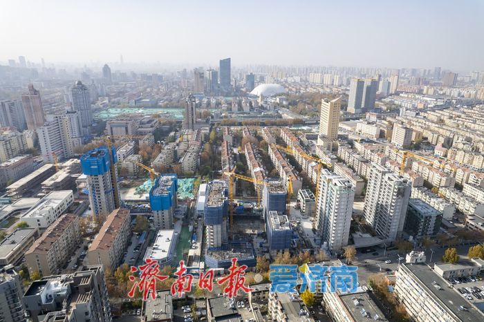 老城新景：现代化住宅拔地而起