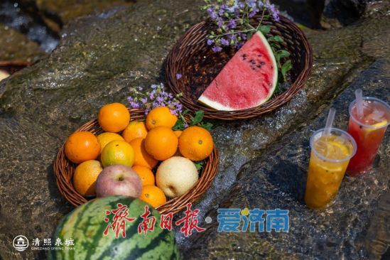 清照泉城开启夏日主题活动18℃泉水解锁宋韵清凉度假