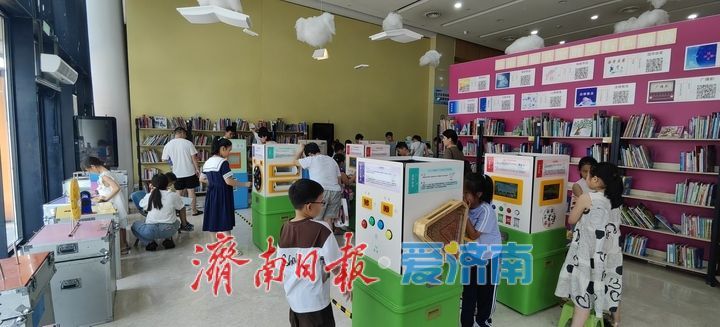 “阅见科学”再升级！济南市图书馆第二季科普阅读体验馆焕新开放