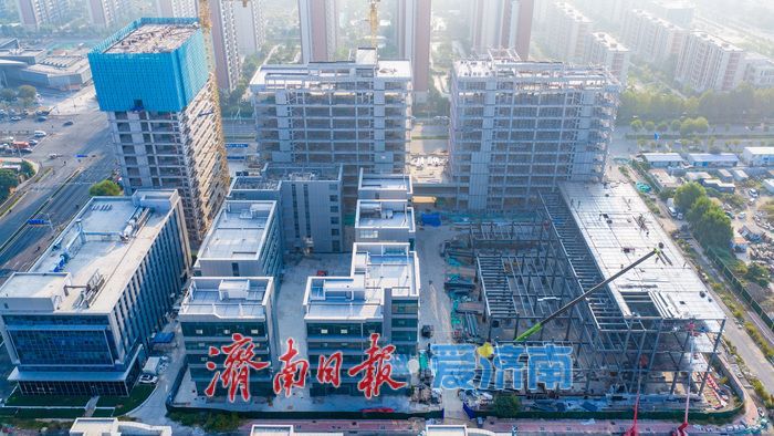 项目强省会丨时代未来科技城建设稳步推进 赋能济南天桥药山片区都市工业升级