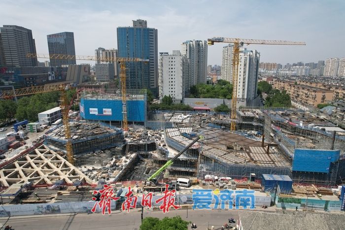 致敬劳动者！洪楼1905项目假期攻坚，城市地标加速成型