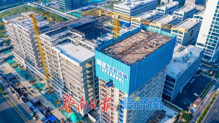 项目强省会丨时代未来科技城建设稳步推进 赋能济南天桥药山片区都市工业升级