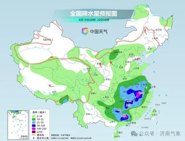 明天济南最高气温30℃，花粉浓度极高！周五雨水上线
