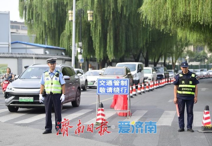 请注意，今明两天大明湖路这样走