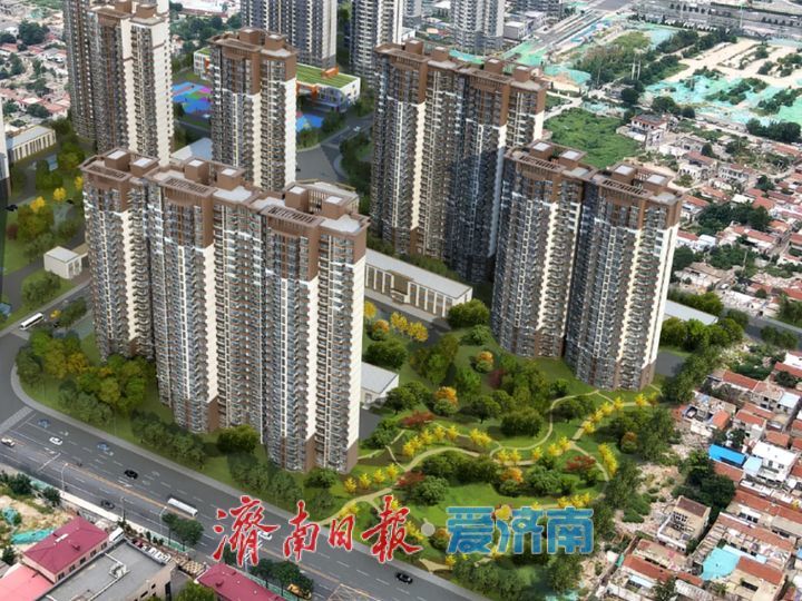 项目强省会｜攻坚提速保民生，济南张刘片区安置房三期工程A4地块5号楼冲出正负零