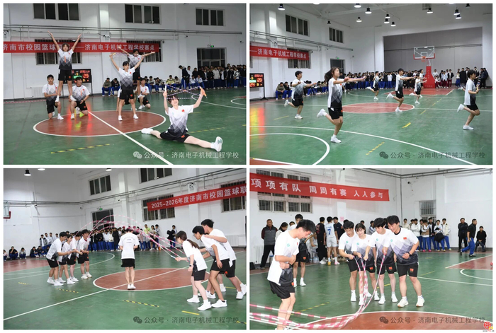 济南电子机械工程学校“最美主场”魅力再次点燃冬日校园