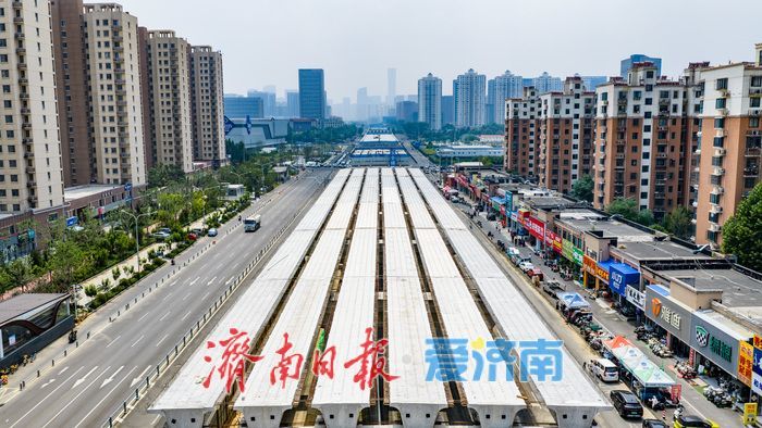 项目强省会｜多工序同步推进 凤凰黄河大桥南延工程筑牢济南跨黄交通骨架