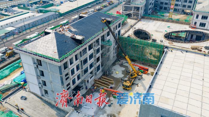 项目强省会｜工业南路北小学项目主体全面封顶 教育配套再添新动能