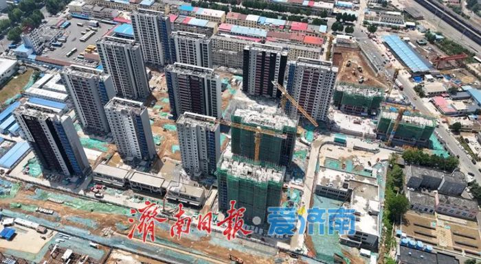 托起棚改居民安居梦！济南钢城区南城子坡安置区建成交付